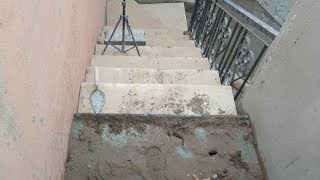 Professional Staircase Transformation How to Install Marble with Style and EasePart 5 [upl. by Thedrick702]