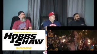 Hobbs amp Shaw Trailer REACTION [upl. by Eeliak]