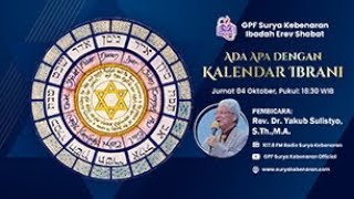 Ada Apa Dengan Kalendar Ibrani [upl. by Smaj]