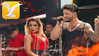 Maluma  La temperatura  Festival de Viña del Mar 2017 HD 1080p [upl. by Casilda]