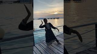 Amizhdhe Nee ☀️💚 Dance Cover  Hi Nanna  Nani  Mrunal Thakur dance sunrise love [upl. by Marchese]