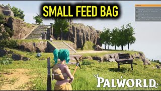 How to get Small Feed Bag  Palworld [upl. by Nairdna941]