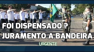 JURAMENTO DA BANDEIRA  ALISTAMENTO [upl. by Merceer]