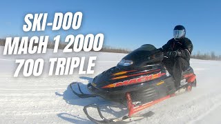 SKIDOO MACH 1 2000 [upl. by Llerral]