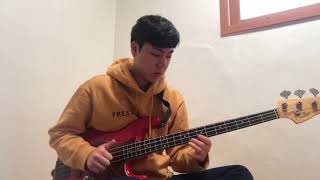 Melvin Lee Davis  Night Rhythms bass solo cover [upl. by Scrivens]