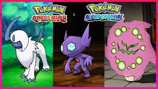 Pokemon OmegaRuby amp AlphaSapphire  AbsolSableye amp Spiritomb Locations [upl. by Inod351]