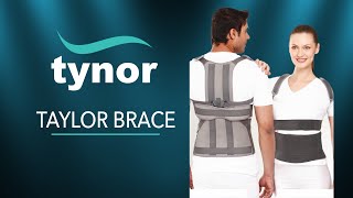 Tynor Taylor Brace A13 for supporting and immobilizing the spine to keep it in nuetral position [upl. by Kelila]