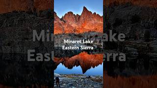 minaretlake surrounded by jagged spires shorts theminarets easternsierra minaret backpacking [upl. by Currier]