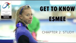 Get to know Esmee  Chapter 2 Study  2020 FISU WUC Speed Skating⛸ Amsterdam [upl. by Sirhc911]