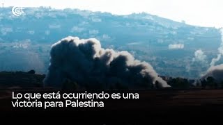 Lo que está ocurriendo es una victoria para Palestina [upl. by Sheline829]