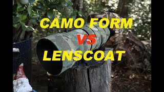 Camo Form or Lenscoat for Wildlife Camera [upl. by Tully573]