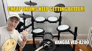 Vangoa VEDA200 Electronic Drum Set Review [upl. by Edeline]