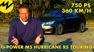 Niki Schelle testet GPower M5 Hurricane RS Touring  750 PS  360 kmh  Motorvision Deutschland [upl. by Jaye]