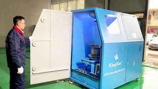 Kingkar DPF Cleaning machine operation video [upl. by Ised]