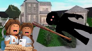 Sleepover girls get kidnapped Roblox story [upl. by Etiragram]