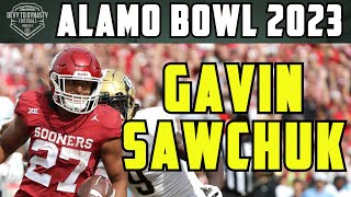 Gavin Sawchuk Highlights  Alamo Bowl 2023 [upl. by Nodnal]