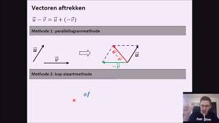 Vectoren 6 Vectoren aftrekken [upl. by Rez]