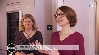 Rangez votre maison avec une Home Organiser  France 3 et Stéphanie Genevois de BienEtre Organisée [upl. by Nallad]