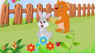 A bear and a bunny nursery rhyme [upl. by Latreshia]