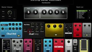 Worship Guitar Essentials v20 For MainStage 3 Walkthrough [upl. by Moishe]