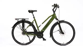 Amslod Dalton  Akwaliteit ebike  Perfecte stadsfiets  City Elite collectie [upl. by Jinny]