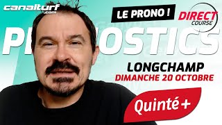 Pronostic Quinté et des courses PMU du Dimanche 20 octobre 2024  En partenariat avec GenybetTurf [upl. by Llennod]