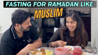 Fasting for Ramadan like Muslim [upl. by Wilfred553]