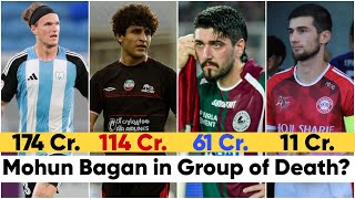 Mohun Bagan in Group of Death 🙆🏻‍♂️ Qatar amp Iran Clubs will be the Toughest Opponents 👀 AFC CL2 Draw [upl. by Aniroc]