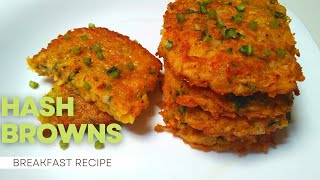 Hash Browns  Breakfast Recipes  Food Point  Spicy Hash Browns [upl. by Anatolio]