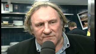 French Actor Gerard Depardieu Stands in Support of Armenia Fund [upl. by Niamrahc529]