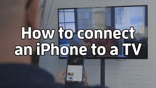 How to connect an iPhone to a TV [upl. by Gausman]