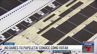 Voto 2024 cómo votar en cada una de las cinco papeletas [upl. by Idnew]