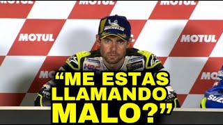 Cal Crutchlow se Pusó AGRESIVO con Este PERIODISTA por Esto [upl. by Freedman]