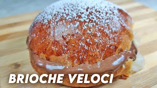 BRIOCHES MORBIDISSIME  ricetta facile fatta in casa  COME AL BAR [upl. by Welsh]