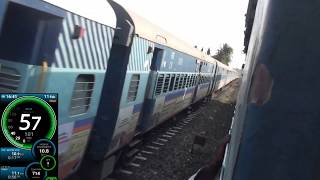 Haripriya express journey to Khanapur  Inaugural run of 11006 Chalukya express with Khanapur halt [upl. by Sigismondo]