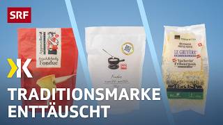 Fondues im Test Kann Appenzeller Käse mit MoitiéMoitié mithalten  2024  Kassensturz  SRF [upl. by Asir220]