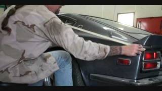 1972 Datsun 260 Z SCCA  How To Install quotFENDER FLARESquot Part 4 [upl. by Metts]