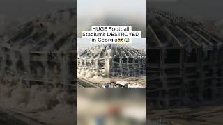 STADIUM DEMOLITION COMPILATION demolition explosion oddlysatisfying [upl. by Eaner]