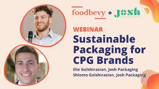 Webinar Sustainable Packaging for CPG Brands [upl. by Druce]