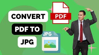 How to Convert PDF to JPG in 2024 [upl. by Ayatnwahs]