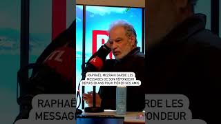 Raphaël Mezrahi garde les messages de son répondeur téléphonique depuis 30 ans pour piéger ses amis [upl. by Poliard243]