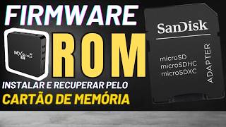 Como instalar ROM FIRMWARE TV BOX MX9MXQ pelo CARTÃO DE MÉMORIA [upl. by Mond]