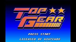 SNES Longplay 212 Top Gear [upl. by Arreik]