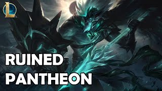 Ruined Pantheon Skin Spotlight from League of Legends [upl. by Kcirrek]