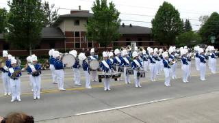 Lamphere High School Marching Band  Memorial Day Parade 5282011  Part 11 [upl. by Lemyt758]