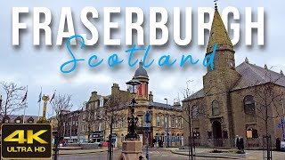 Fraserburgh Scotland Walking Tour 4K 60fps [upl. by Nileak]