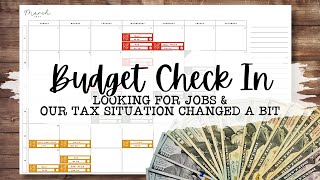 Looking for Jobs amp Tax Updates 👀  March 2024 BiWeekly Paycheck Budget Check In 💵 [upl. by Abshier]