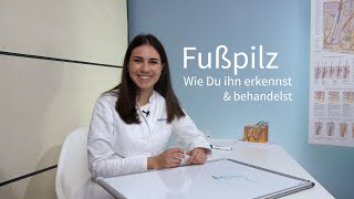 Fußpilz  Wie er entsteht und wie DU ihn behandelst  │Dr med Alice Martin [upl. by Eugenle104]