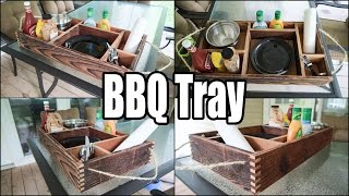 Trash To Treasure  BBQ Condiment Tray  198 [upl. by Inahpit237]