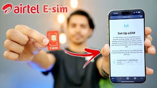 Airtel ESim Activate 2024  Airtel esim Activate kaise kare How to activate Airtel esim iphone 2024 [upl. by Prissie]